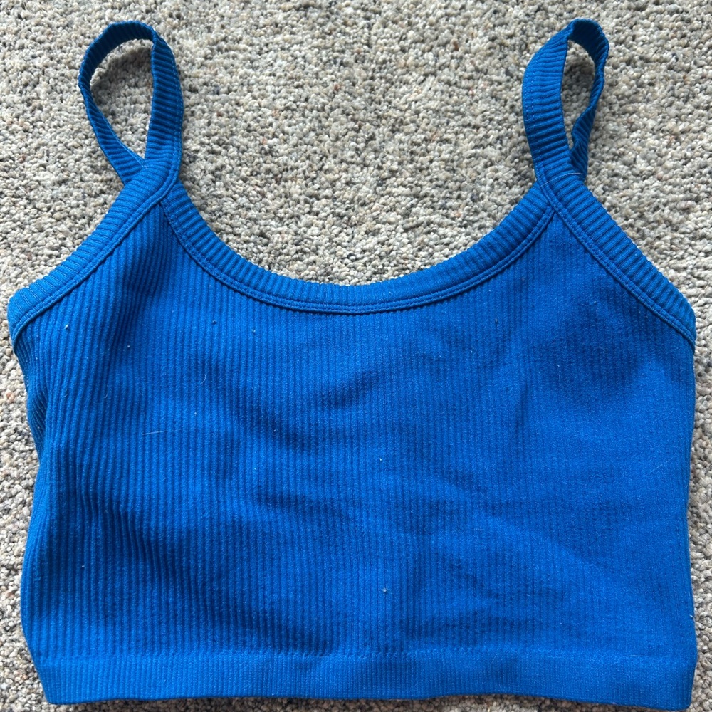 blue tank